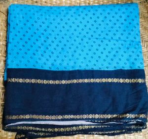 Beautiful Blue Sarees (set of 2)