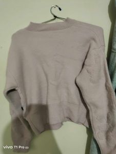 Cute Pink Teddy Bear Cardigan