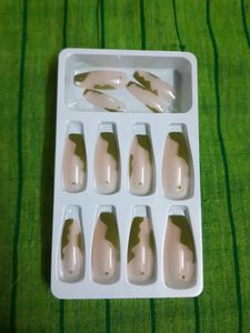 Reusable|Washable Korean Nails - Set Of 12