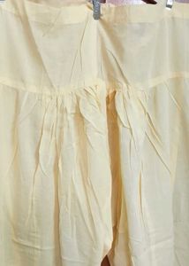 Brand new Light Yellow patiala Salwar
