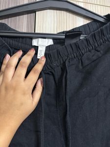 18 H&amp;M Wide Leg Linen Pants