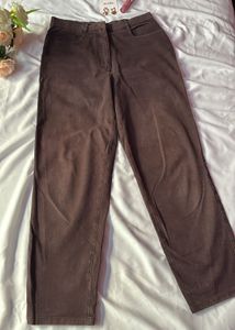 Brown Wide Leg Jeans