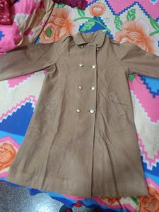 Vintage Suede Trench Coat