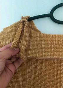 Gold Textured Top
