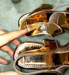 Sparkling Rose Gold Heels