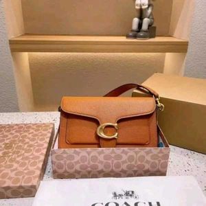 Coach Burgundy Leather Shoulder Bag