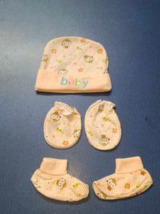 Baby Hat, Mittens set