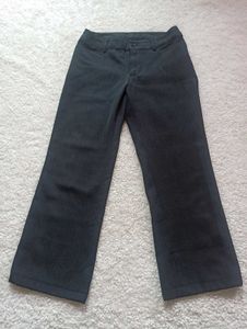 Low waisted stripe formal pant