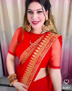 karwachauth  spcl सौभाग्यवती  भवः saree...no coins or swap.