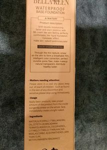 Bella Keen High Coverage Foundation