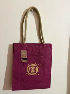 Stylish Jute Tote Bag