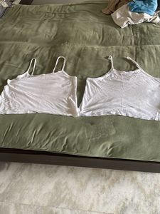 Bundle of 2 White Camisoles