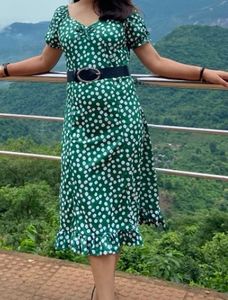 Beautiful Green Dress Up For Sale