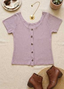 Ribbed Crop Top