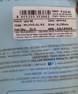 Doller Lehar Xl 95 Cm Inner Wear For Men's