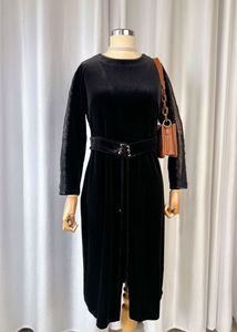 Korean Velvet Dress