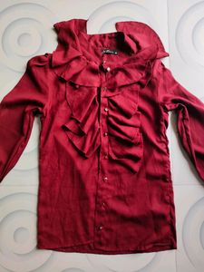 La Zoiere Marron Stylish Shirt/Top