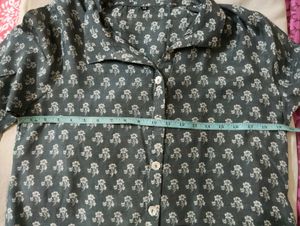 GREY KURTA SET