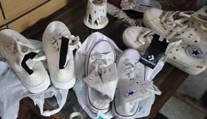 Combo 3 Pairs Of Converse Shoe Comme De Garcons
