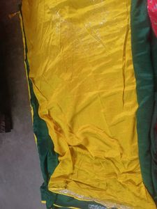 NEW Fancy saree with Work blouse piece