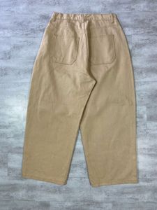 ORDA Modern Tan Balloon Leg Denim Pants