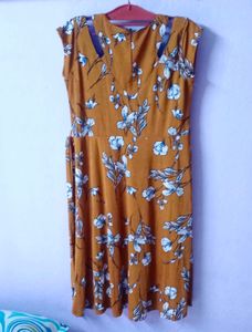 Floral Print Midi Dress