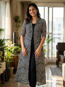 Chic Geometric Maxi shrug