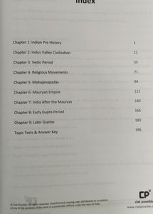 Gk And Indian History Book