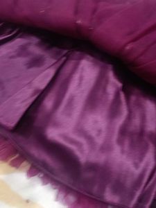 Elegant Plum Party Dress
