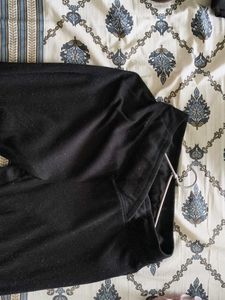 Black High Waist Wide Leg Pants