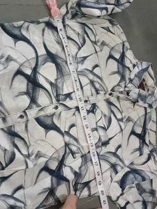 Abstract Print Men's Shirt