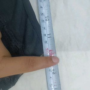 🔥 Lace Trimmed Black Panty