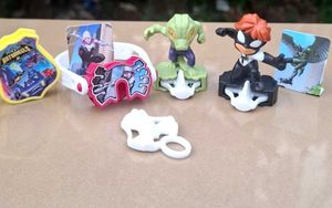 🕸️Spider-Man &amp; Batwheels Toy Set