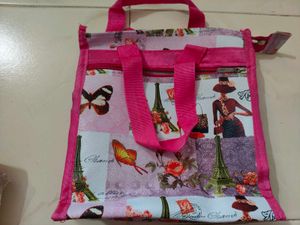 Chic Paris Themed Tote Bag