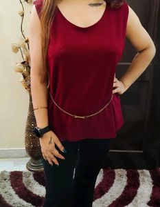 Soft Geogratte Shirt With Inner Attached