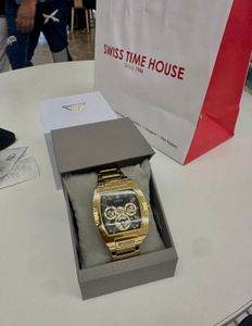 Guess Gold Tone Watch