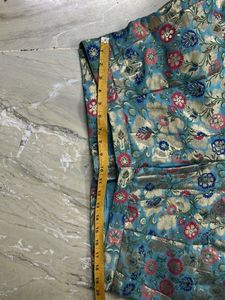 Beautiful Ethnic Palazzo Pants of Brocade fabric