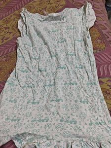 Cute Rabbit Print Dress