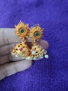Gold-toned Necklace And Long Haram