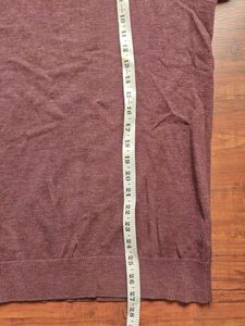 Men's Maroon Crewneck Sweater