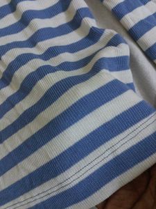 H&amp;M Blue &amp; White Striped Long Sleeve Top