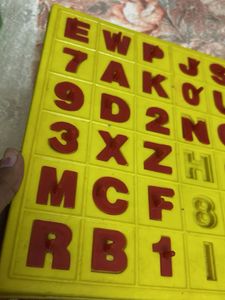 Alphabet &amp; Number Puzzle Board