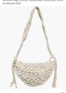 Macrame Crossbody Bag
