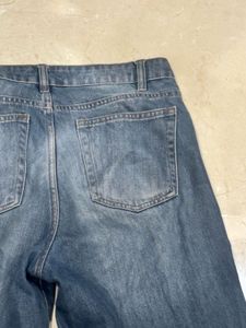 Wide Leg Denim Jeans