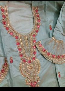Elegant Embroidered Kurta Set with Dupatta
