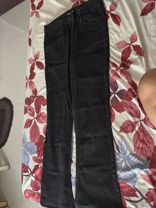 Black Flared Jeans