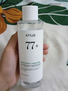 Anua Heartleaf 77 Soothing Toner 250ml(50% used)