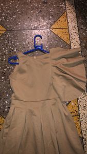 box pleated dress