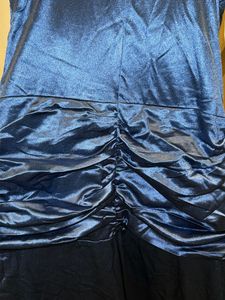 Elegant Blue Maxi Dress