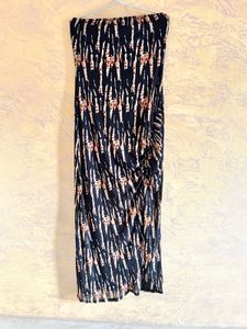 Boho Maxi Dress with Slit
